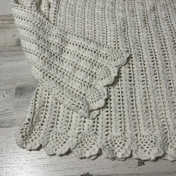 J.McLaughlin Shellona Crocheted Sweater Size Large NWT - Picture 5 of 11